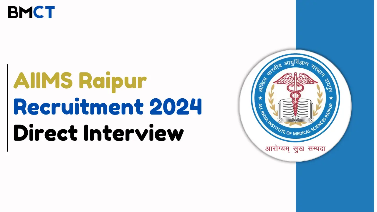 AIIMS Raipur Recruitment 2024