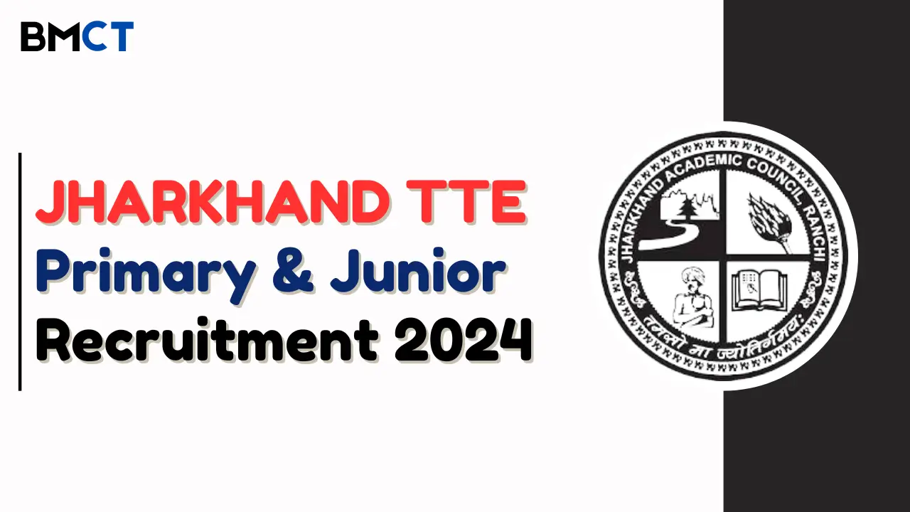 Jharkhand Teacher TET Recruitment 2024