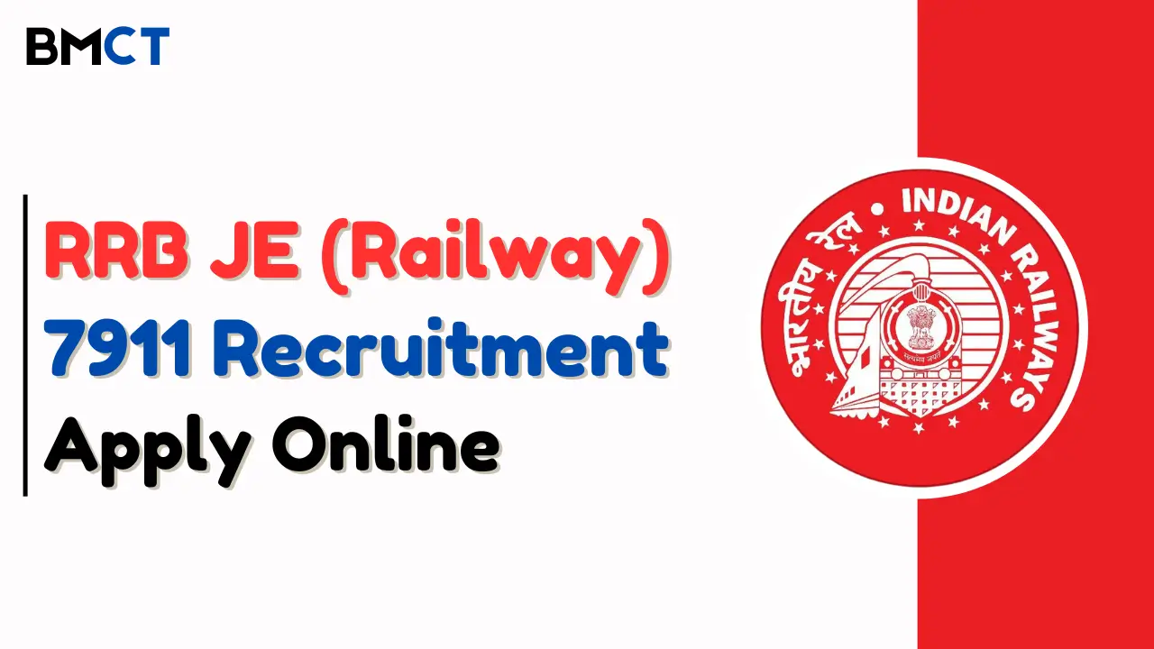 RRB JE Recruitment 2024