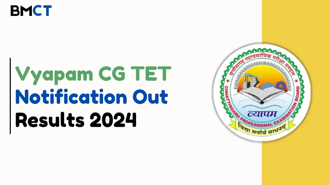 Vyapam CG TET Result 2024