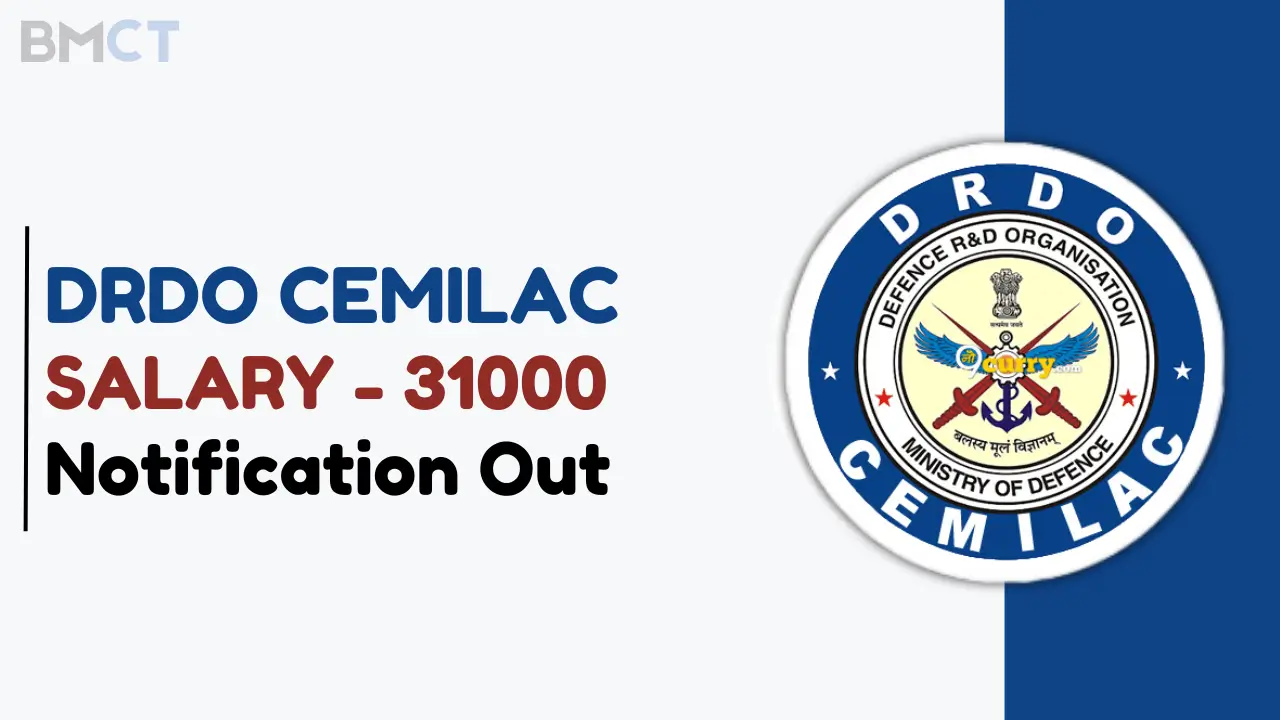 DRDO CEMILAC Recruitment 2024