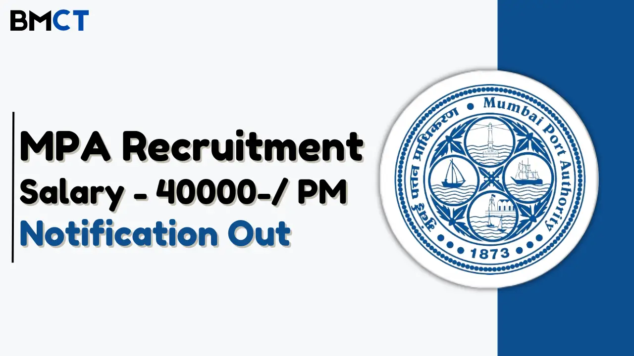 Mumbai Port Authority Recruitment 2024