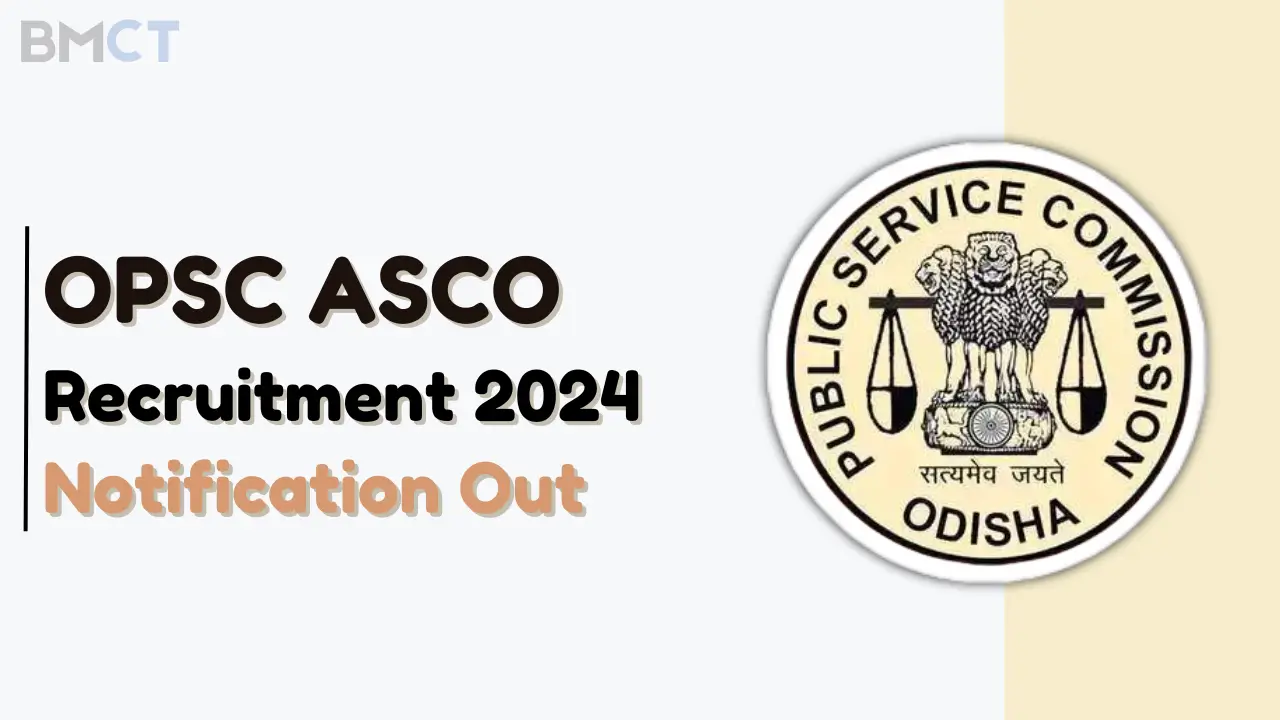 OPSC ASO Recruitment 2024