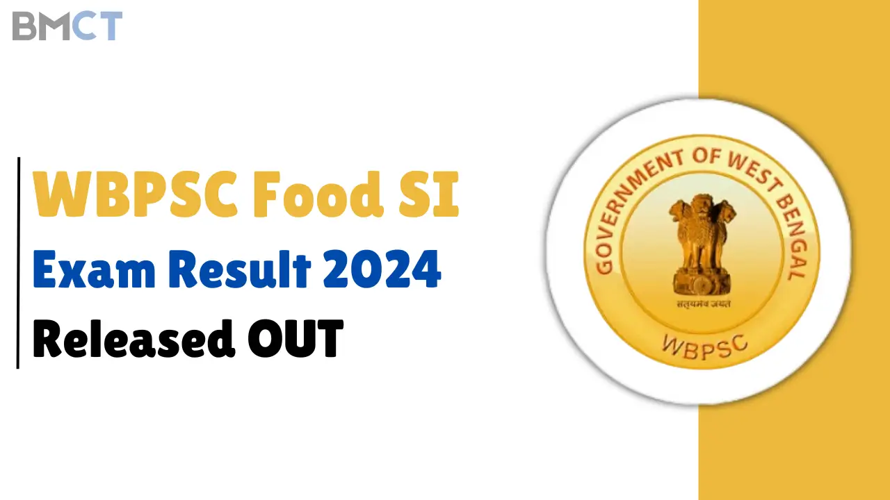 WBPSC Food SI Result 2024