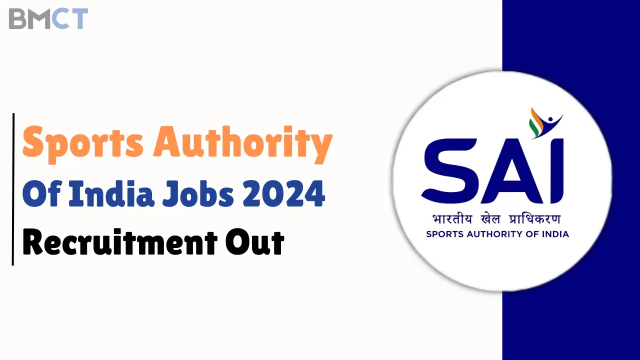 Sports Authority Of India Jobs 2024 Recruitment Out