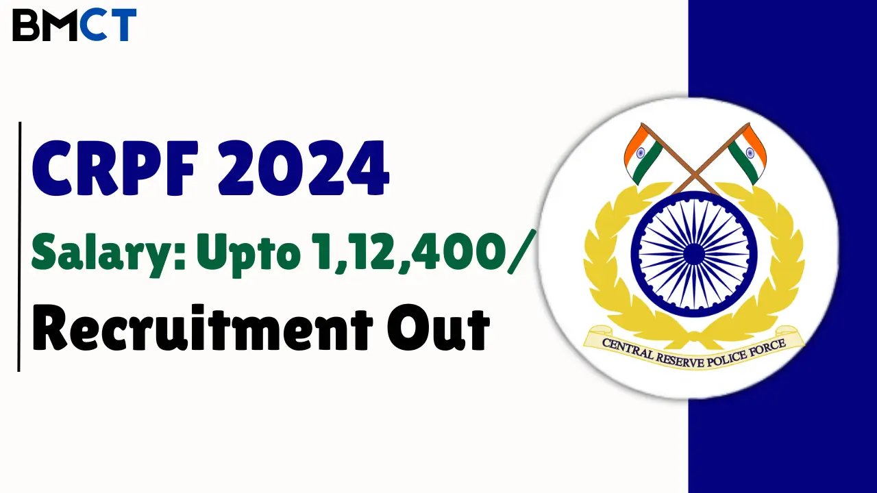 CRPF Recruitment 2024