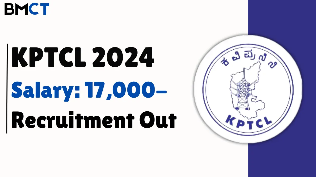 KPTCL Recruitment 2024