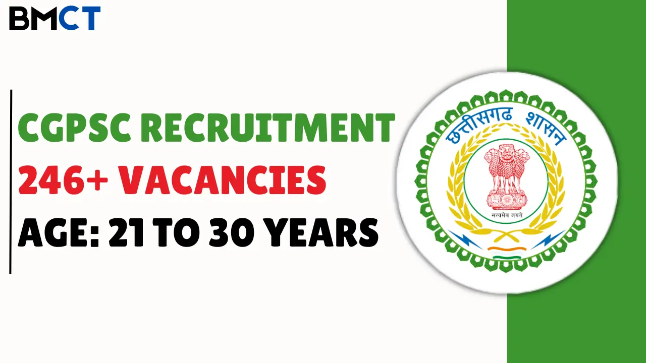 CGPSC Recruitment