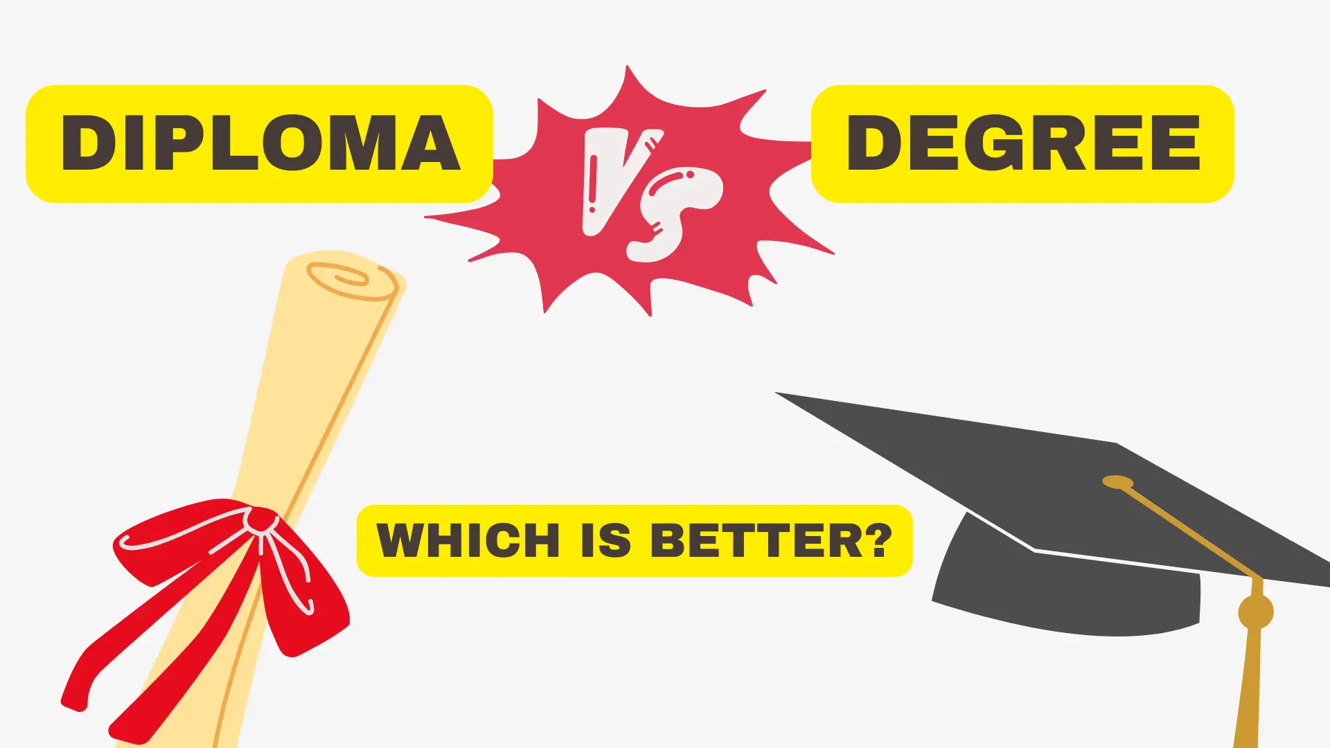 Diploma vs Degree