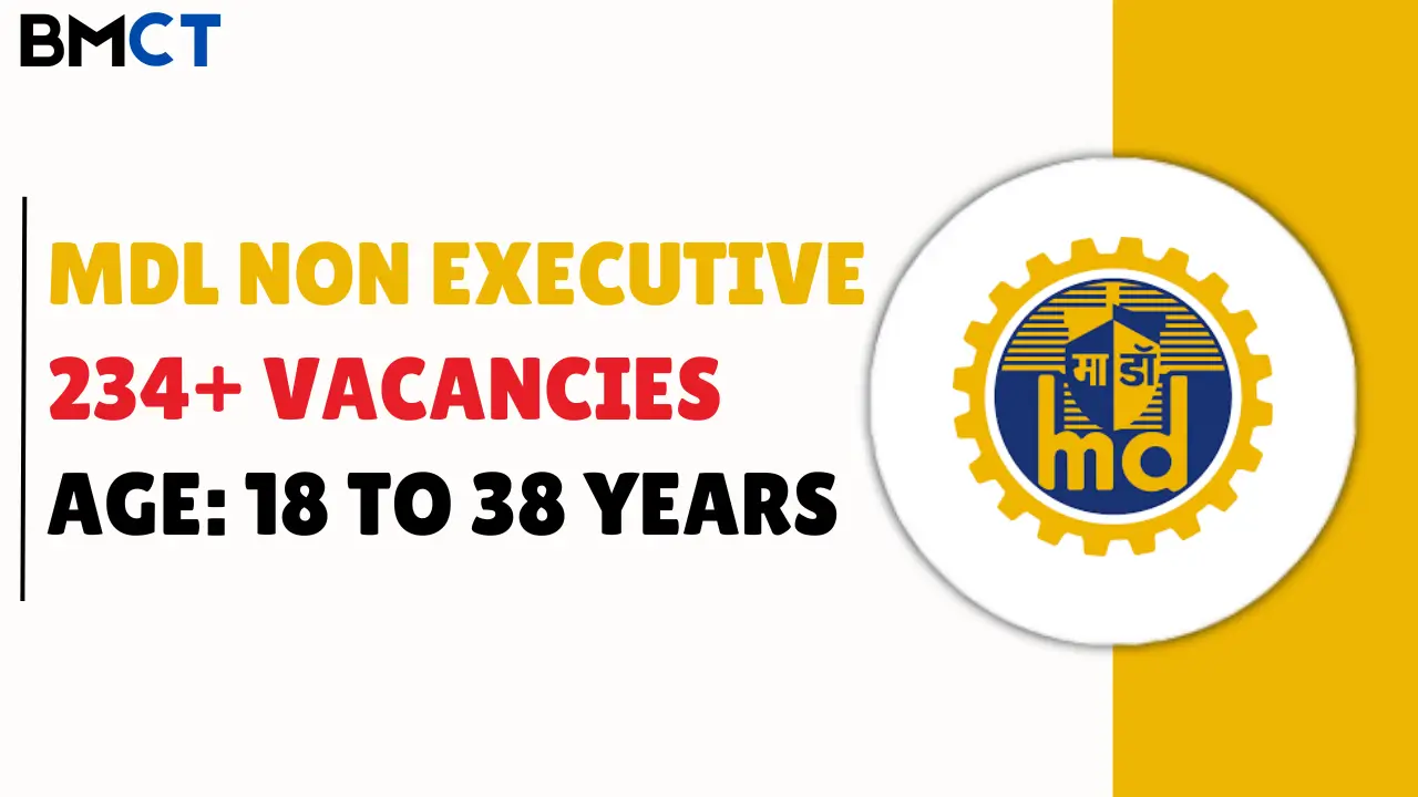 MDL Non Executive Roles Recruitment