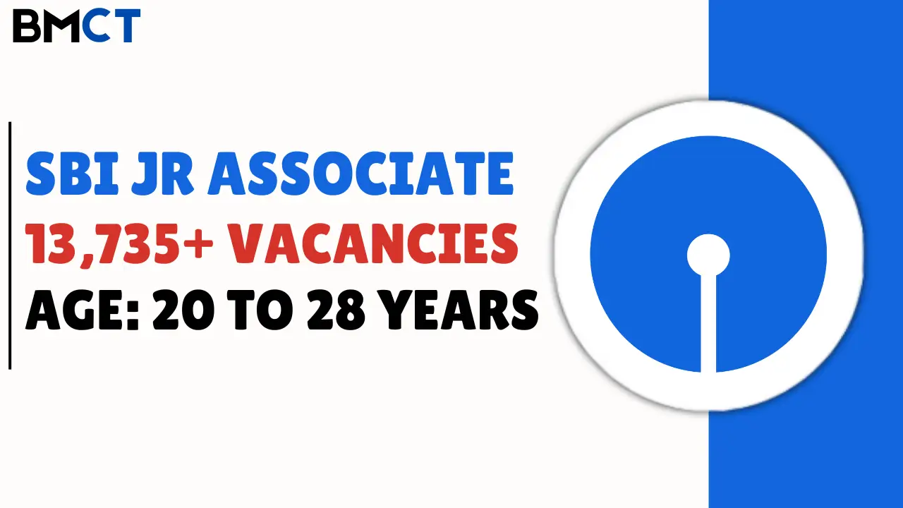 SBI JR Associate Recruitment