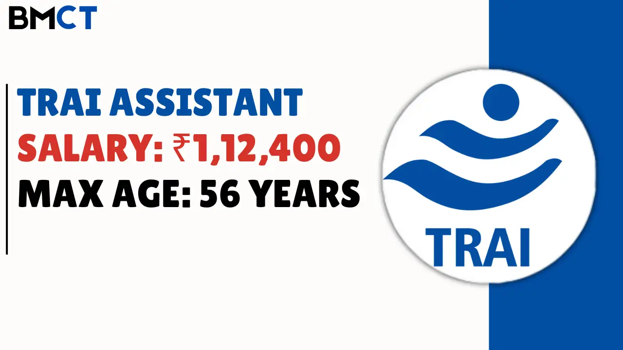 TRAI Assistant Recruitment