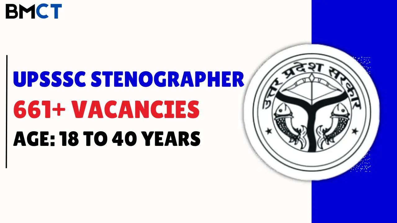 UPSSSC Stenographer Post Recruitment