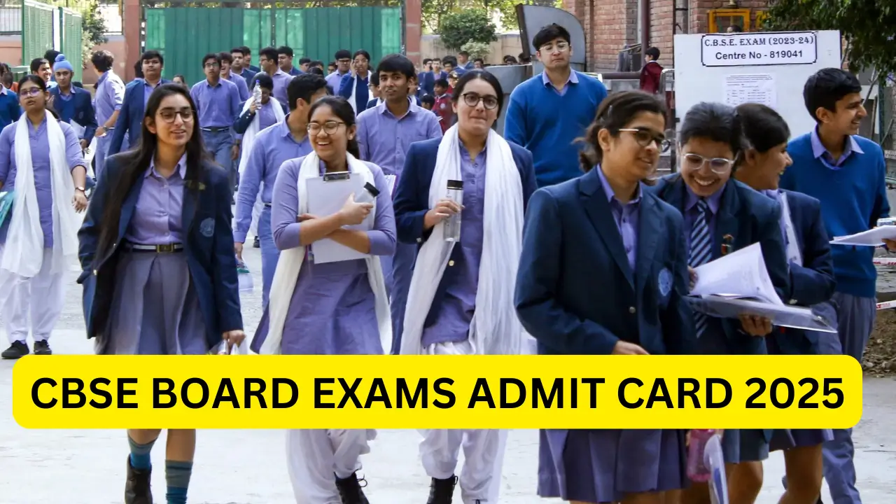 CBSE Board Exam Admit Card