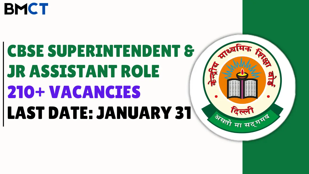 CBSE Recruitment